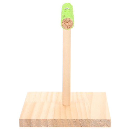 3Pièces Support De Perchoir En Bois Pour Usage 2