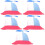 5Pièces Chapeau Propulseur Bébé Coloré Large Extérieur 7