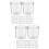 40Pièces Cages Transparentes Pour Loupe Aération 7