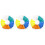 150Pièces Tees Golf 78Mm Multi Usage Couleurs 4