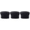 3Pièces Bonnet Mushroom Noir Chef Ajustable Qualité 4