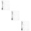 3Pièces Protège-Notes Transparent A5 Souple Plastique 11