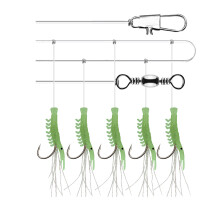 Hameçons Leurres Vert, Crevettes