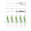 Hameçons Leurres Vert, Crevettes 1