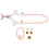 2Ensembles Accessoires Bébé Collier Bracelet Anneau Style Doux 9