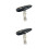 2Pièces Balance Portable Écran LCD 6