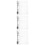 3Pièces Protège-Notes Transparent A5 Souple Plastique 10
