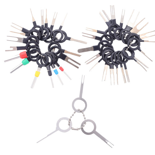 2Ensembles Kit Extracteur Pin Terminal Auto Couleurs Variées Durable