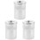 3Pièces Argenté Accessoire Remplacement 4