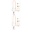 2Ensembles Accessoires Bébé Collier Bracelet Anneau Style Doux 5