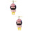 2Pièces Accessoires Rose Conception Stylée 10