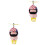 2Pièces Accessoires Rose Conception Stylée 6