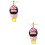 2Pièces Accessoires Rose Conception Stylée 9