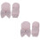 2Pièces Bonnet Et Bébé Rose Confortable Et Résistants 6