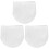 150Pièces Sachets Plastique Protège Cd Vinyle Antifriction 2