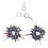 2Ensembles Kit Extracteur Pin Terminal Auto Couleurs Variées Durable 8