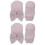 2Pièces Bonnet Et Bébé Rose Confortable Et Résistants 5