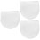 150Pièces Sachets Plastique Protège Cd Vinyle Antifriction 6