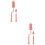 4Pièces Brosse Nettoyage Silicone Rose Usage 6