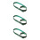 3Pièces Support Tasse Cuir Vert Portable Ajustable Pour Usage Cuisine 7