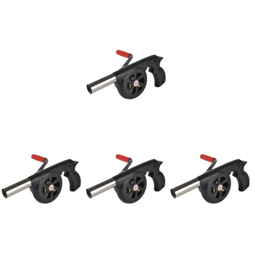 4Pièces Ventilateurs Barbecue, , Usage Camping, Couleurs Variées 1