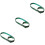 3Pièces Support Tasse Cuir Vert Portable Ajustable Pour Usage Cuisine 4