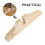 9Pièces Accessoire Paravent Bois Beige Solide Pour Séparation Pièces 8