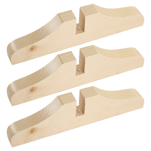 9Pièces Accessoire Paravent Bois Beige Solide Pour Séparation Pièces