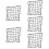 5Ensembles Filet Sécurisé Gris Pour , 6 Crochets, Usage 8