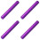4Pièces Boîtes Cachées Violet Aluminium Stockage 7