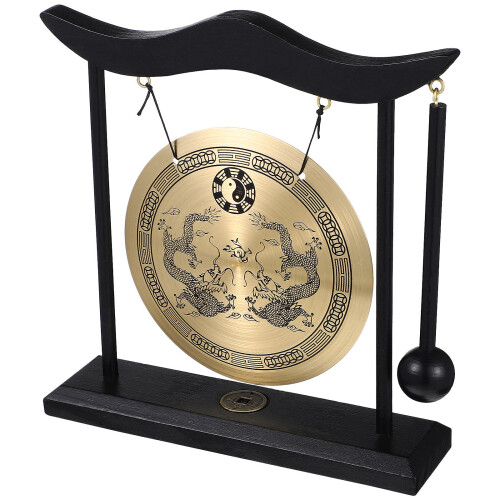 4Pièces Gong De Bureau En Déco Vintage Maillet