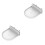 2Pièces Porte-Enceinte Plastique Pour Installation Murale WiFi 5