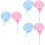 6Pièces Décor Mousse Réutilisable 6