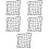 5Ensembles Filet Sécurisé Gris Pour , 6 Crochets, Usage 5