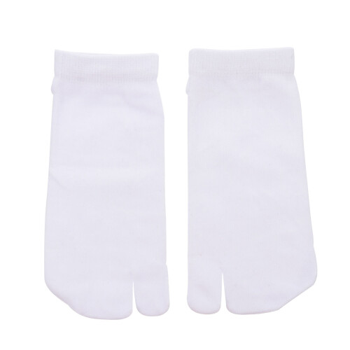 3Paires Hommes Blanches Coton À Orteils Séparés