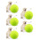 5Pièces Géantes Tennis Vertes Pour Enfants 6