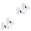 2Paires Support De En Bois Pour Maison, Mur Multifonction 5