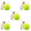 5Pièces Géantes Tennis Vertes Pour Enfants 5