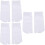 3Paires Hommes Blanches Coton À Orteils Séparés 6