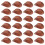 400Pièces Petits Chapeaux Mini Pour Maison De Marron Plastique 6