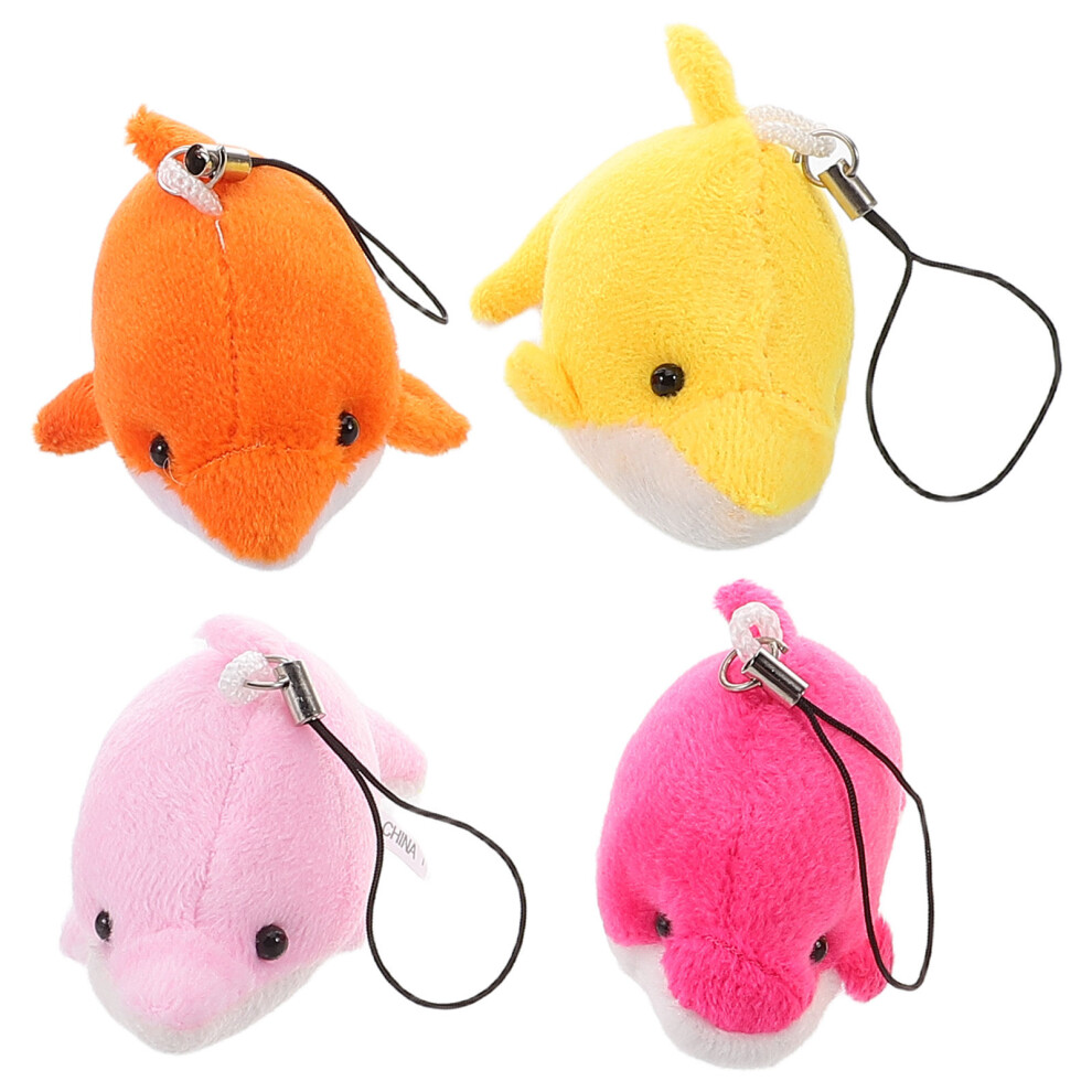 Photos - Other Toys 12 Pcs Plush Dolphin Charm Pendant For Girls Mini Stuffed Animal Decor