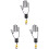 3Pièces Support Suspendu Golf Pour Protection Séchage 4