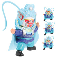 5Pièces Poupées Changeant Pékin Bleu, Ornement Artistique