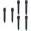 6Pièces Microphone Simulé Noir Jouet Cosplay Performance Enfants 5