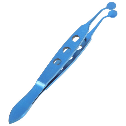3Pièces Forceps Paupières Métal Titane Usage Surface Lisse 2