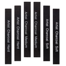18Pièces Charbon Pour Esquisse Étudiants Artistes En Noir