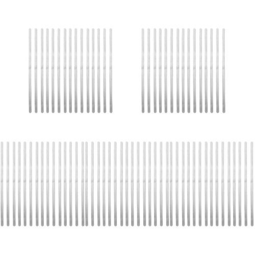 90Pièces Bracelets Blanks Bangles Argentés Pour Accessoires DIY 1
