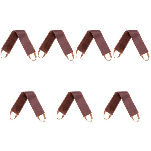 7Pièces Ceinture Massage Étirement Auto-Bronzant Marron 2