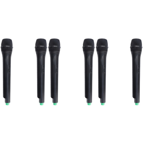 6Pièces Microphone Simulé Noir Jouet Cosplay Performance Enfants 2