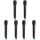 6Pièces Microphone Simulé Noir Jouet Cosplay Performance Enfants 2